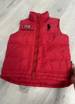 Пухова жилетка polo ralph lauren