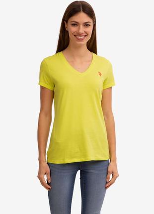 Женская футболка Polo Ralph Lauren T-shirt med bjørneprint i skovgrøn vask