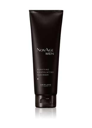 Средство для умывания и скраб 2 в 1 novage men