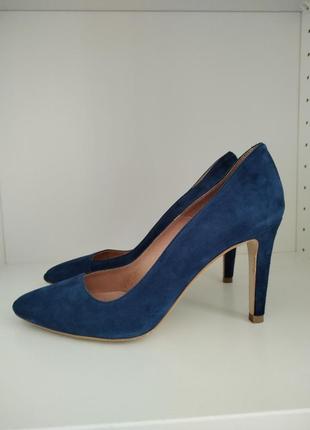 Туфли кожа taupage 39 zara mango massimo cos.