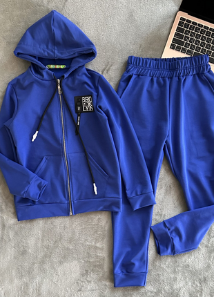 Костюм двунитка підліток електрик