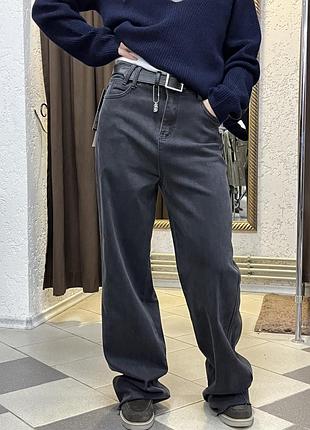 Джинсы широкие 3
