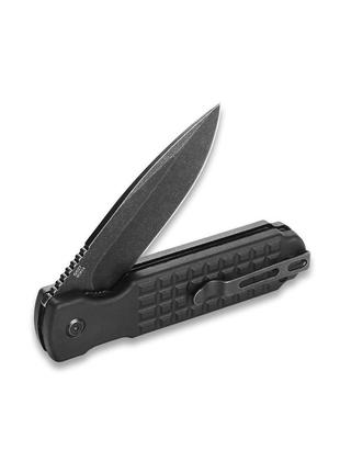 Нож складной ganzo g627-bk черный6 фото