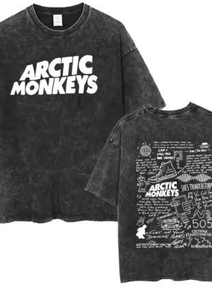 Arctic monkeys футболка оверсайз рок група арктик монкейс ексклюзив мерч футболка рок