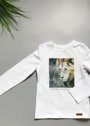 Футболка детская с длинным рукавом для мальчика тм бемби фб845