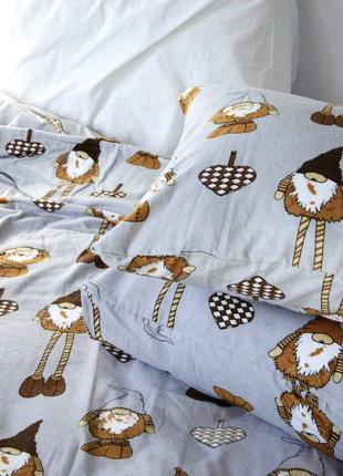 Новорічна фланелева полуторна двухспальна євро сімейна постільна білизна 
новорічний двухспальний полуторний євро сімейний  комплект постільної10 фото