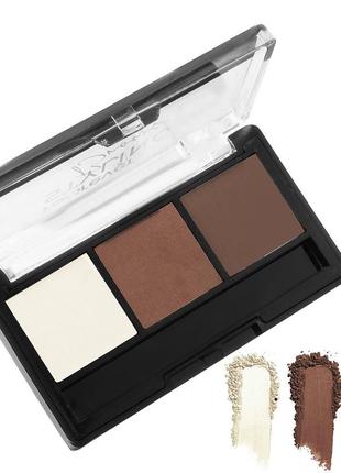 Палетка для макіяжу брів miss2m 01, 6 г