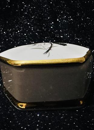 Фарфоровая шкатулка, винтаж