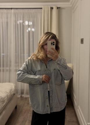 Джинсова сорочка  zara