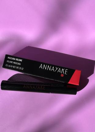 Тушь для ресниц annayake volume mascara5 фото