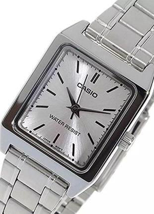 Женские кварцевые наручные часы casio ltp-v007d-7e оригинал минеральное стекло белый циферблат гарантия