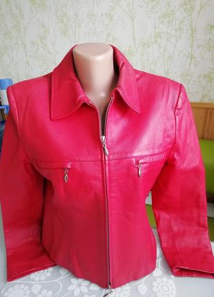 Куртка кожаная