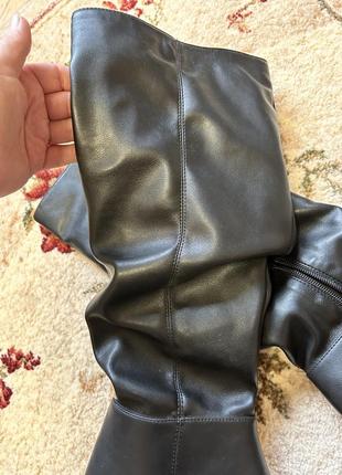 Чоботи сапоги трубы ботфорти berhka