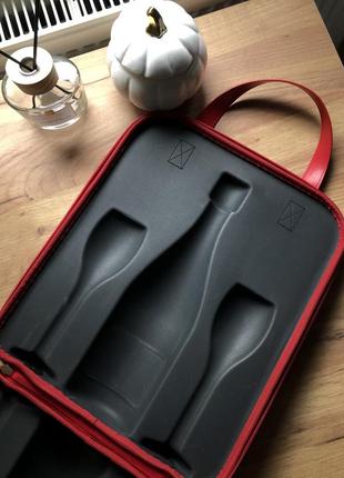 Свічка куб "соти" червоного кольору