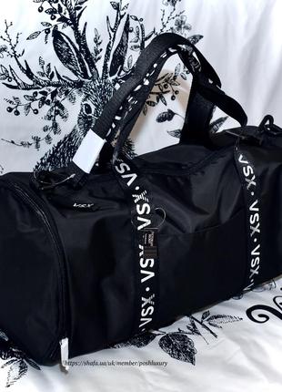 Даффл, женская спортивная сумка vsx duffle victorias secret, виктория сикрет2 фото