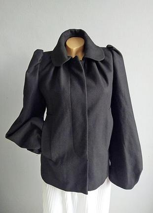 Жакет-пальто для автоледі (70% вовни і 10% кашеміру)