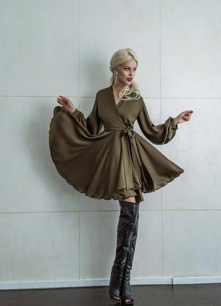 Невероятное платье из шелка армани 🔥🥰 вечернее платье платье платья мини солнце клеш