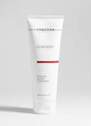 Comodex clean&clear cleanser christina😳гель для очищення шкіри