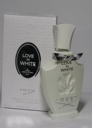Оригинал creed love in white 75 ml ( крод лова и вайт ) парфюмированная вода