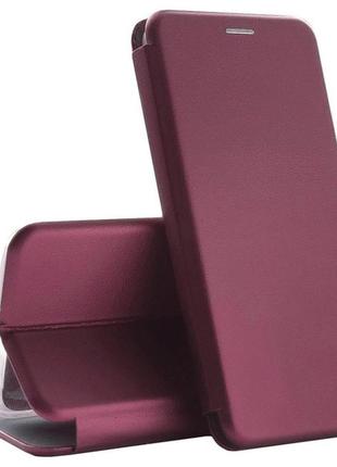 Чехол gc для samsung galaxy s10e (g970) книжка магнитная bordo