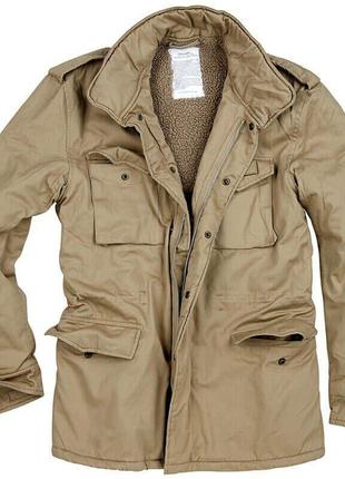 Тактическая куртка surplus paratrooper winter jacket beige