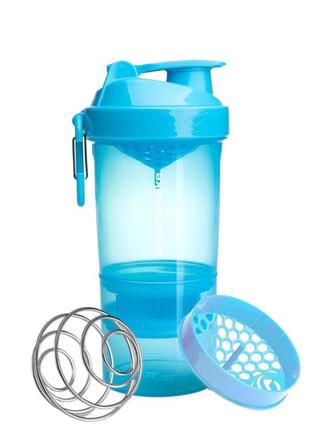 Шейкер спортивний smartshake original2go 600ml neon blue