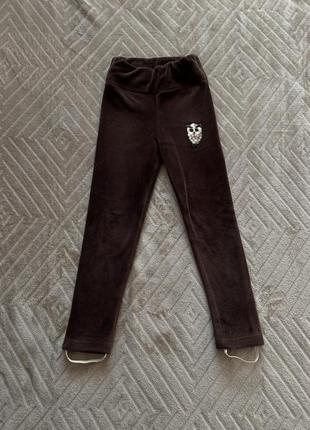Детские утепленные лосины