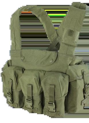 Розвантажувальна система seven pocket chest rig condor olive cr-001