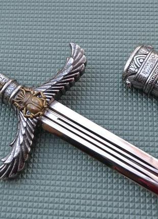 Меч символьний егіпетський скарабей, denix