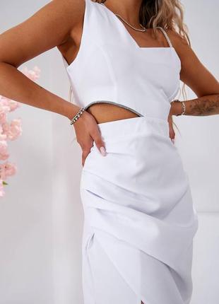 Довга облягаюча сукня з камінцями ✨ вечірня, плаття вечернее платье