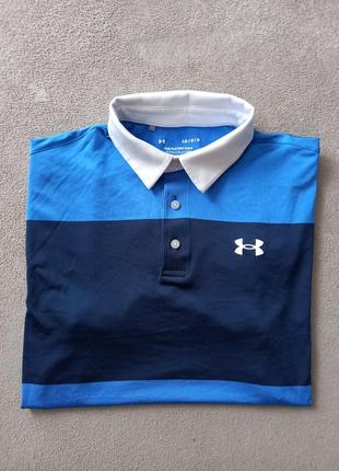 Брендова футболка поло under armour.