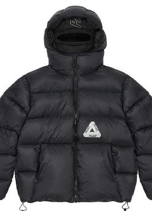 Зимній пуховик palace pertex matte balaclava puffa. s-xl
