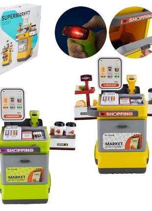 Супермаркет toycloud 46 предметов, сканер, касса 668-126/127