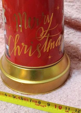 Колокольчик. заводной. музыкальный. рождество. металл. европа