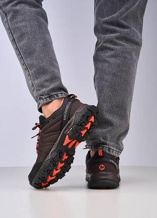 Merrell moab gore-tex termo black brown 3