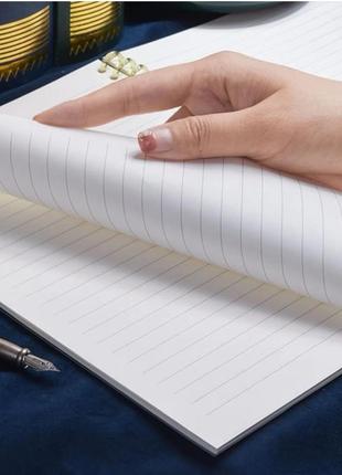 Блокнот а5 60 листов,, свободный блокнот в виде листиков, кольцевой блокнот, офисные и...