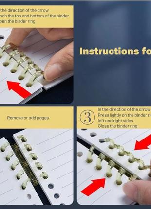 Блокнот а5 60 листов,, свободный блокнот в виде листиков, кольцевой блокнот, офисные и...