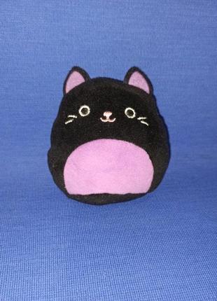 Котик кот чёрный мягкая игрушка
