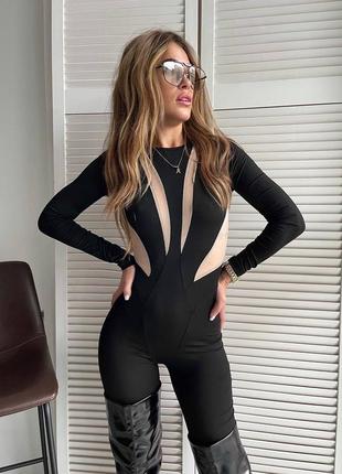 Комбінезон   в стилі mugler