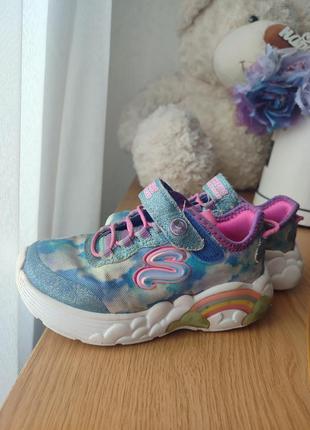 Кросівки дитячі skechers кросівки на дівчинку кросівки скечерси дівочі