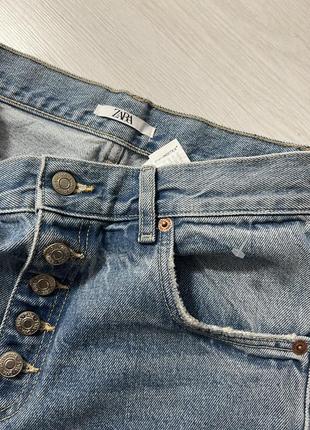 Джинсы палаццо клеш широкие джинсы zara