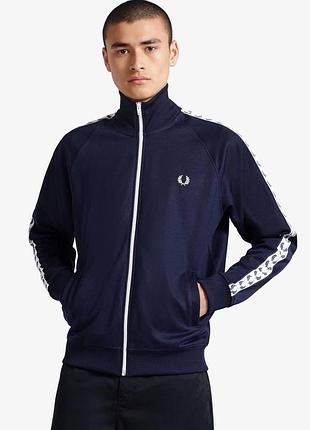 Олимпийка fred perry с лампасами (dark blue) 3