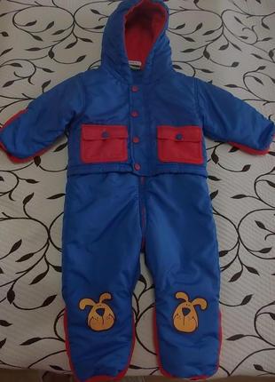 Комбінезон єврозима на хлопчику 9-12 місяців, фірми impidimpi