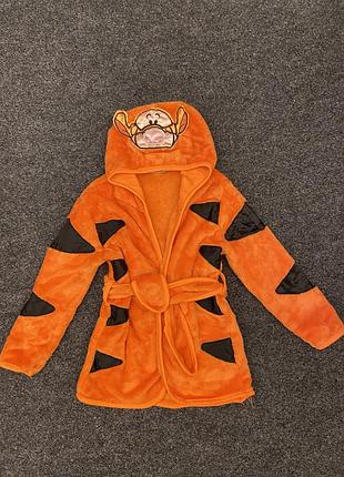 Халат детский тигруля на 4-5 лет