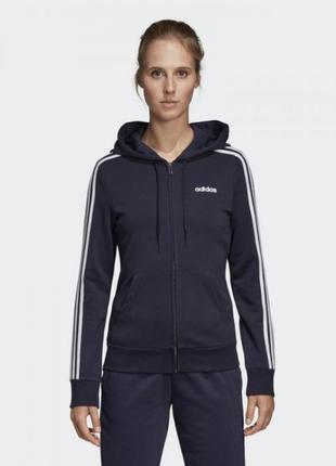 Женская толстовка adidas essentials 3-stripes w du0656
