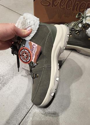 Черевики зимові жіночі skechers sn167882 оригінал