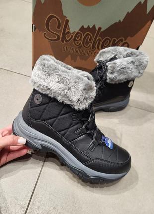 Ботинки женские зимние skechers оригинал sn167431