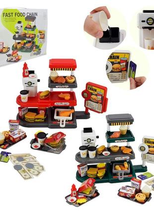 Кафе фастфуд toycloud 71 элемент, кофемашина 668-139/140