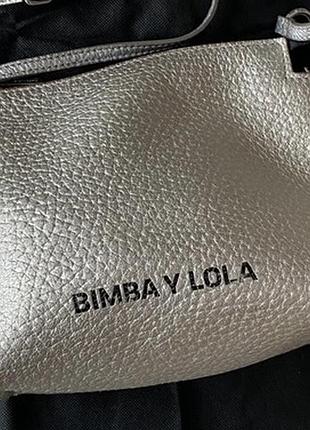 Соібна шкіряна велика сумка кросбоді bimba y lola zara cos other stories