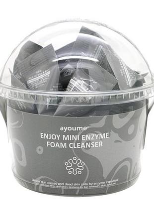 Энзимная пенка для умывания ayoume enjoy mini enzyme foam cleanser 3 мл